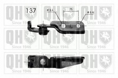 QUINTON HAZELL qts840265 -  Газовая пружина, крышка багажник